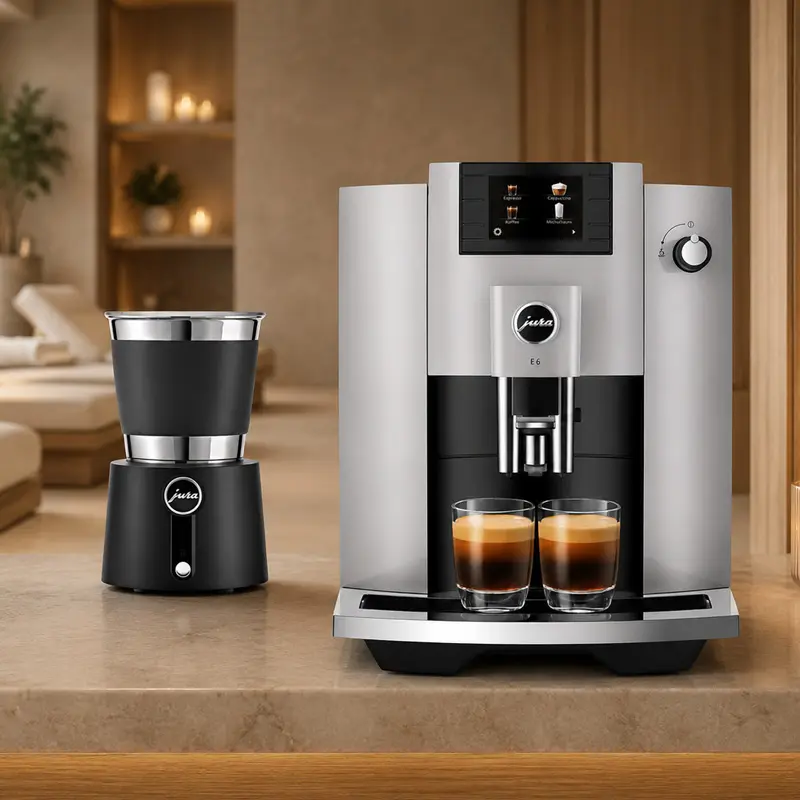 Espumador Automático de Leche Jura Capresso Negro