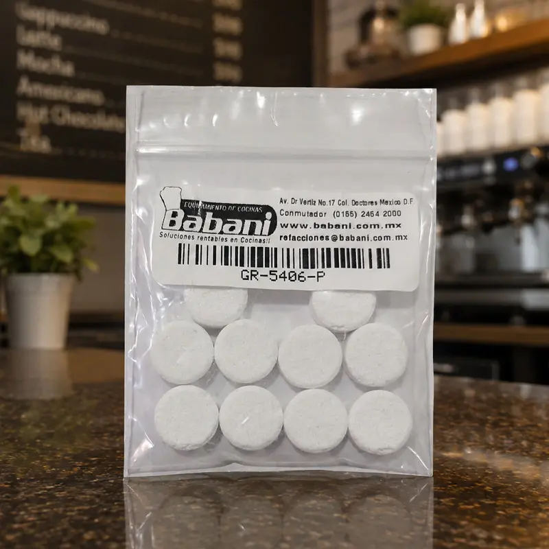  Tabletas Detergentes de 2gr C/U. Bolsa con 10pz