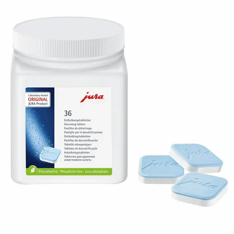 Pastillas Descalcificación Jura 2 Fases 36 Piezas Para Cafeteras