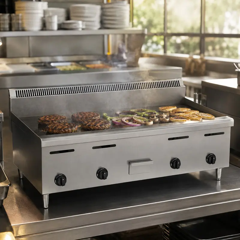Plancha Lisa a Gas 48
