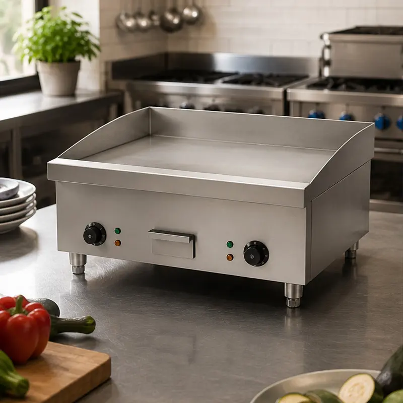 Plancha Electrica Placa Lisa 24