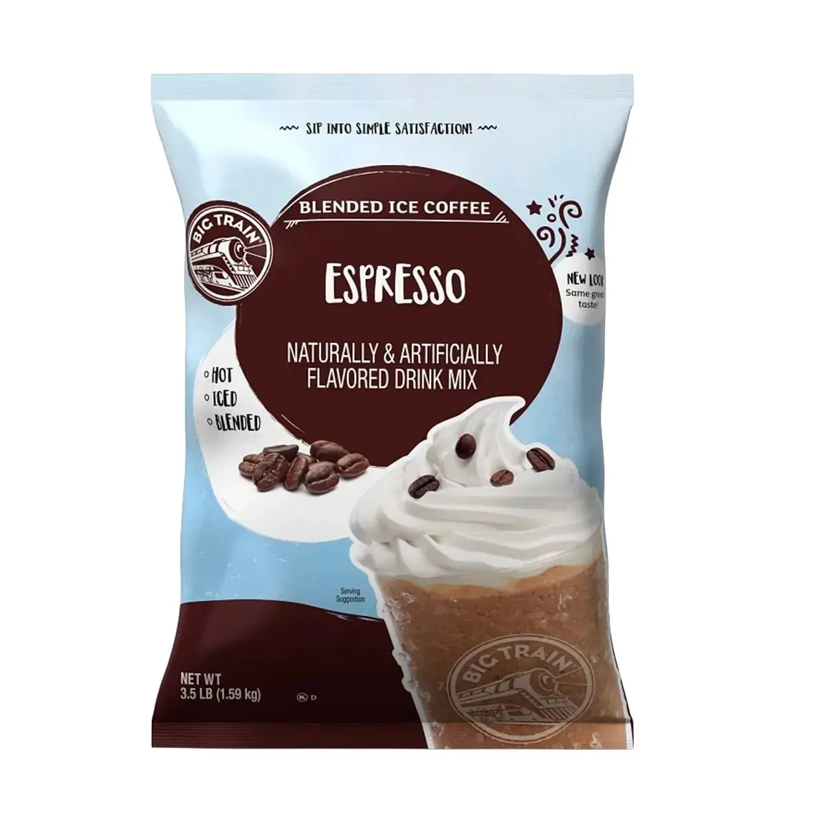 Polvo Big Train Espresso 1.59 Kg