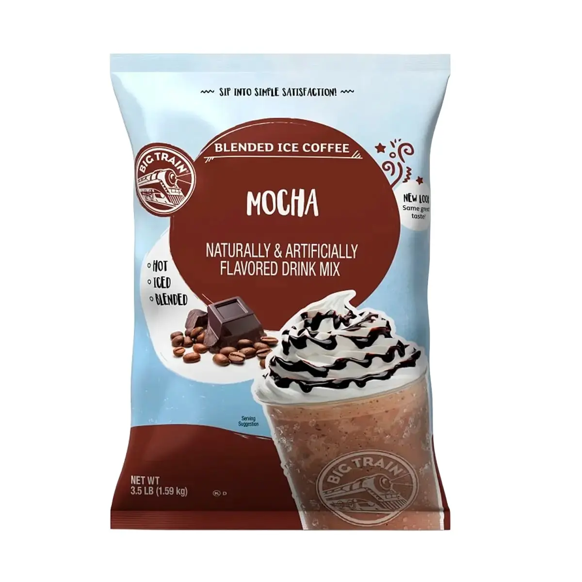 Polvo Big Train Mocha 1.59 Kg