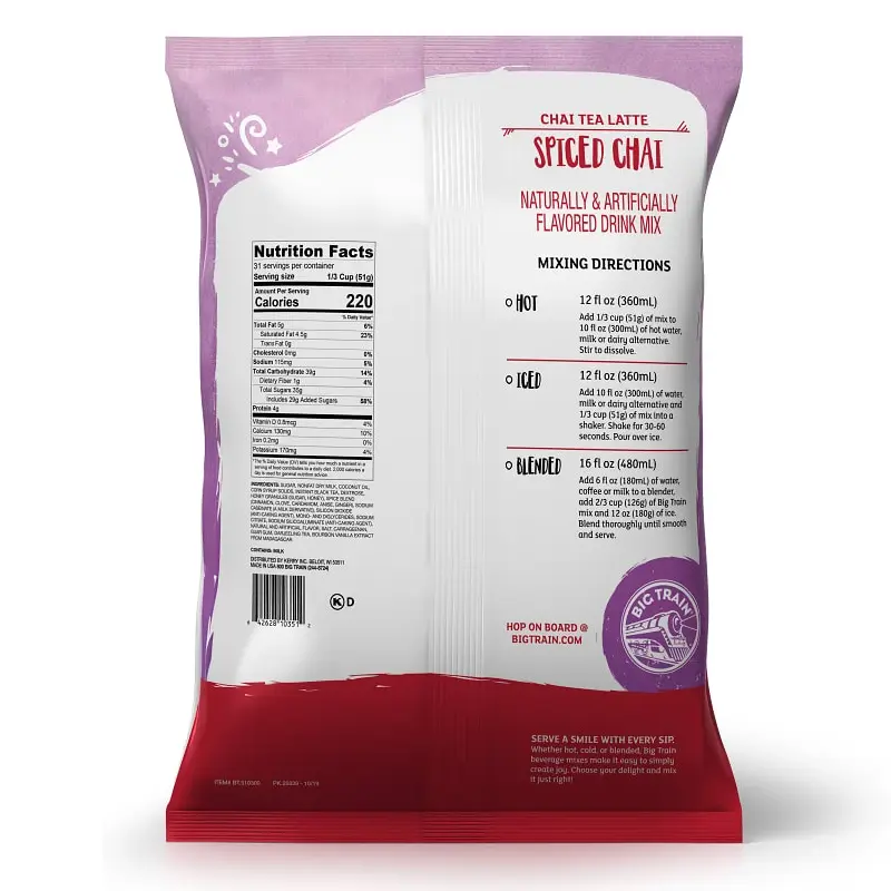 Polvo Big Train Spiced Chai 1.59 Kg