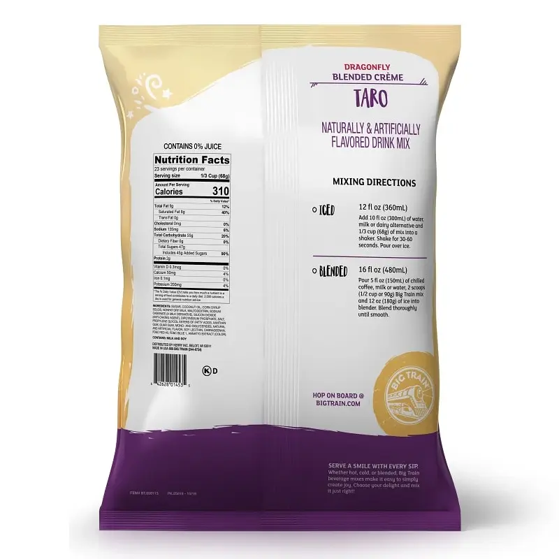 Polvo Big Train Taro 1.59 Kg