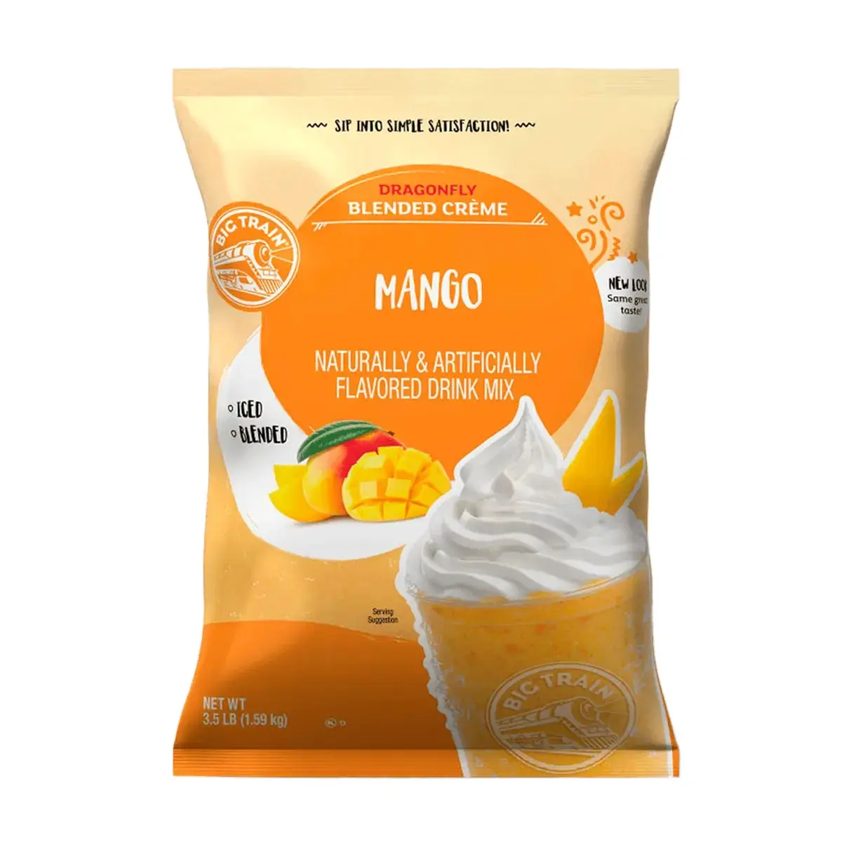 Polvo Big Train Sabor Mango 1.59 Kg