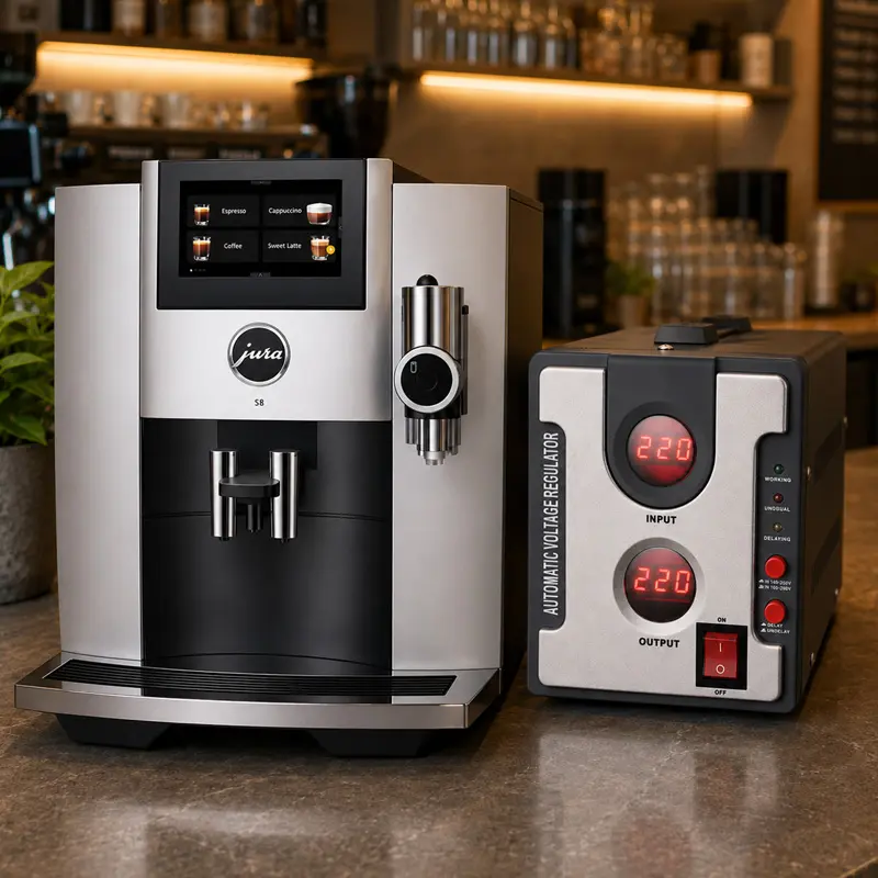 Protector de Corriente para Cafeteras Jura | Regulador de Voltaje Babani