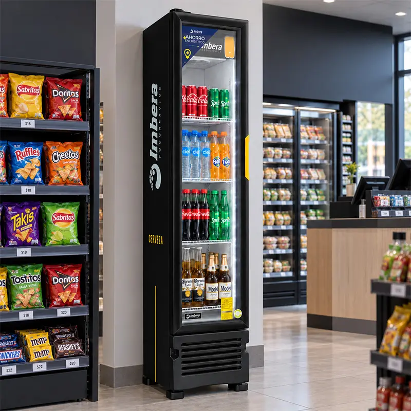 Refrigerador Vertical Cervecero Imbera CCV144 8 Pies