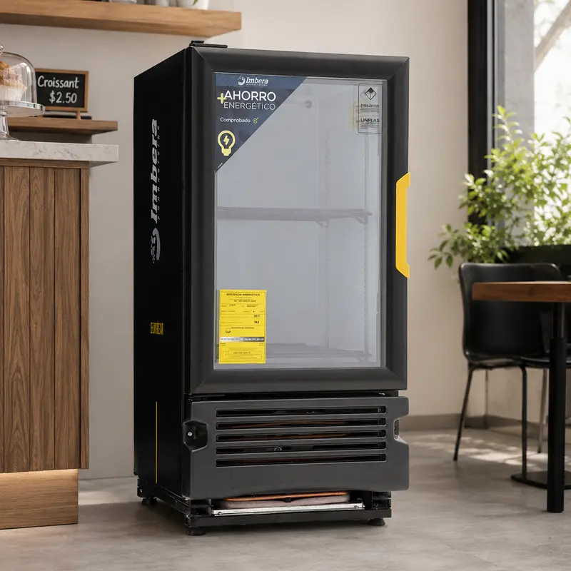 Refrigerador Imbera CCV72 Cervecero Vertical 1 Puerta Cristal