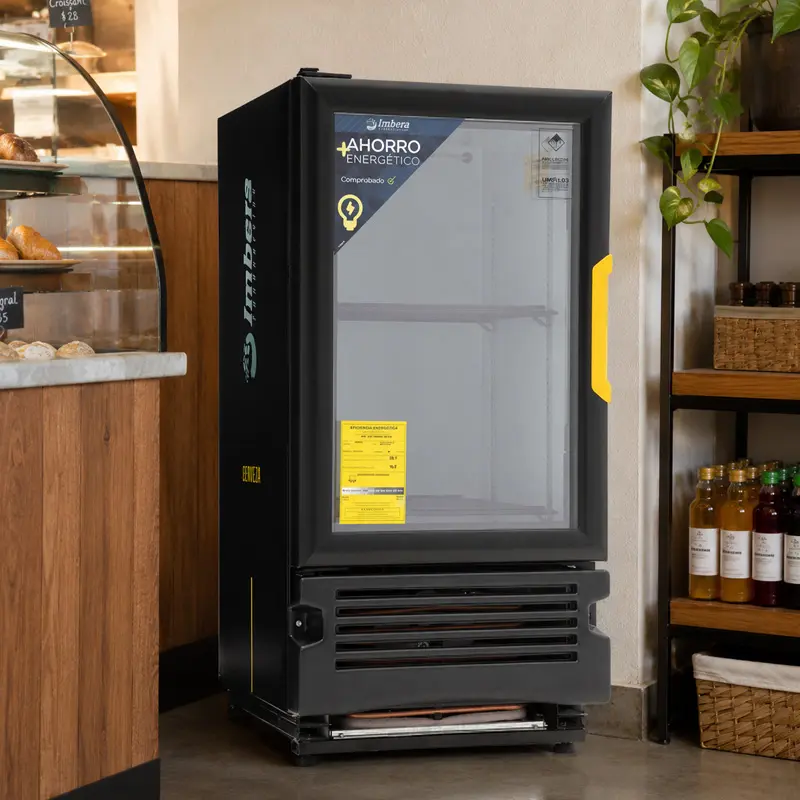 Refrigerador Imbera CCV72 Cervecero Vertical 1 Puerta Cristal