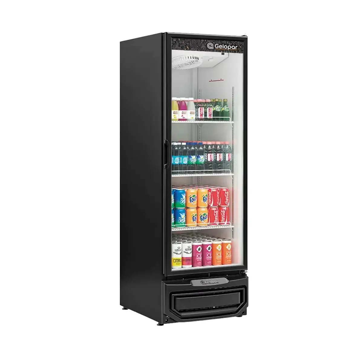 Refrigerador Vertical Exhibidor 570L – Máxima Visibilidad y Conservación