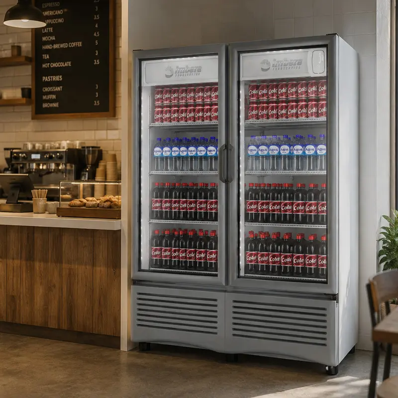 Refrigerador Vertical Esmaltado Imbera VR-35-2P 35 Pies