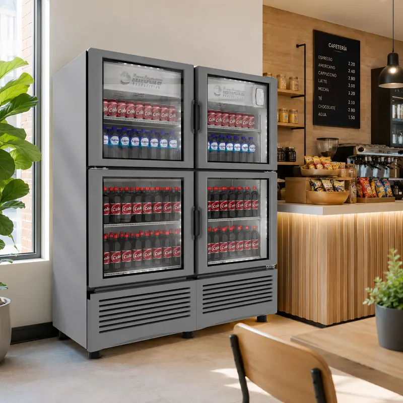 Refrigerador Vertical Esmaltado Imbera VR-35-4P 35 Pies
