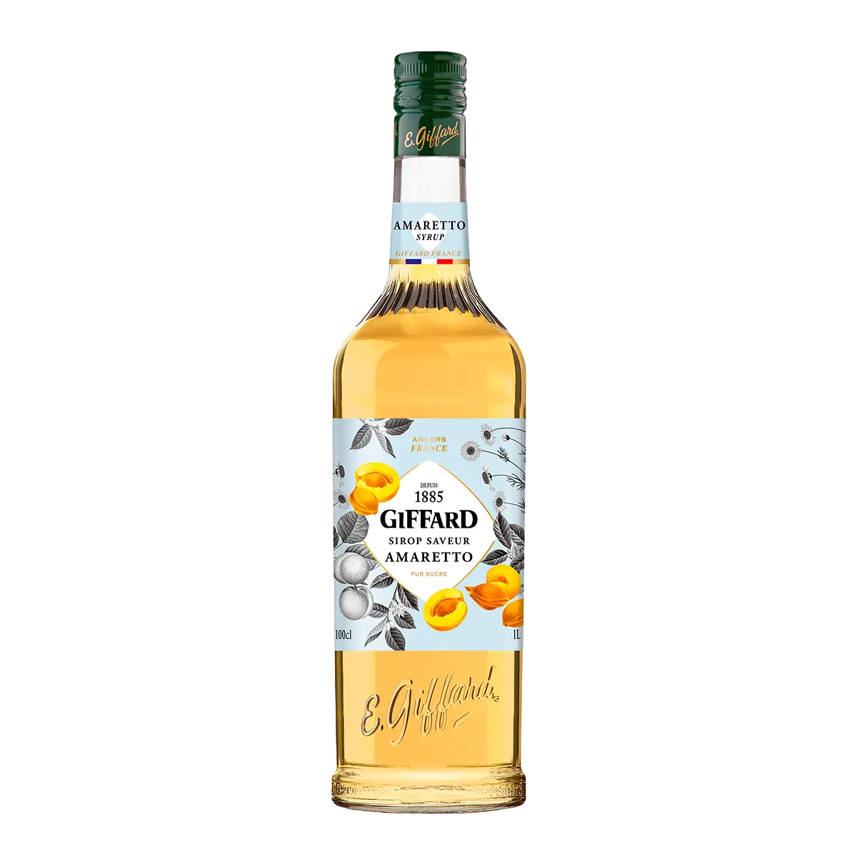 Jarabe Sabor Amaretto 1 Litro. Jarabes GIFFARD