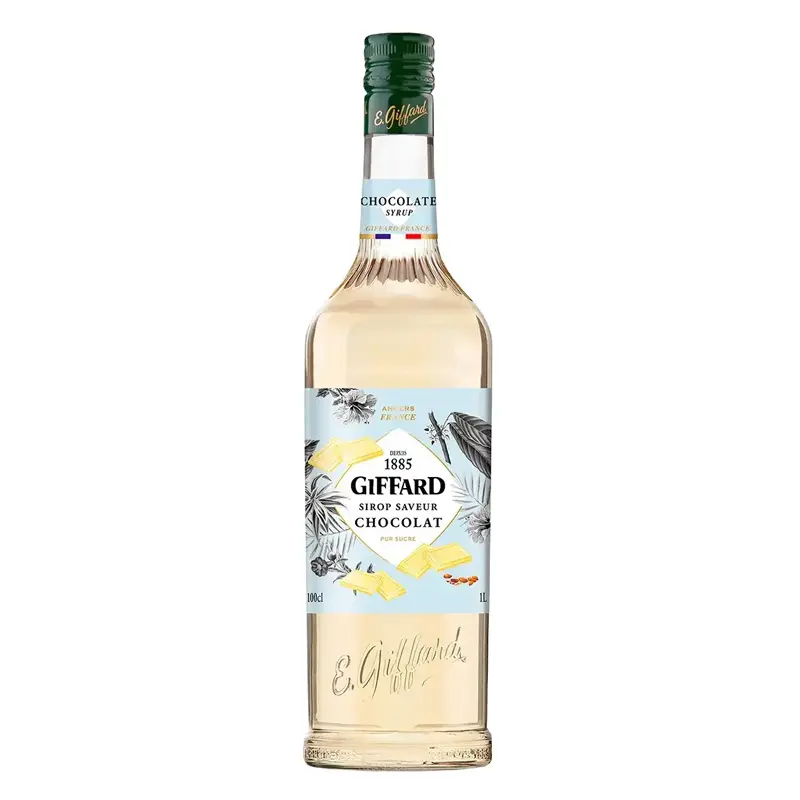 Jarabe Sabor Chocolate Blanco 1 Litro. Jarabes GIFFARD