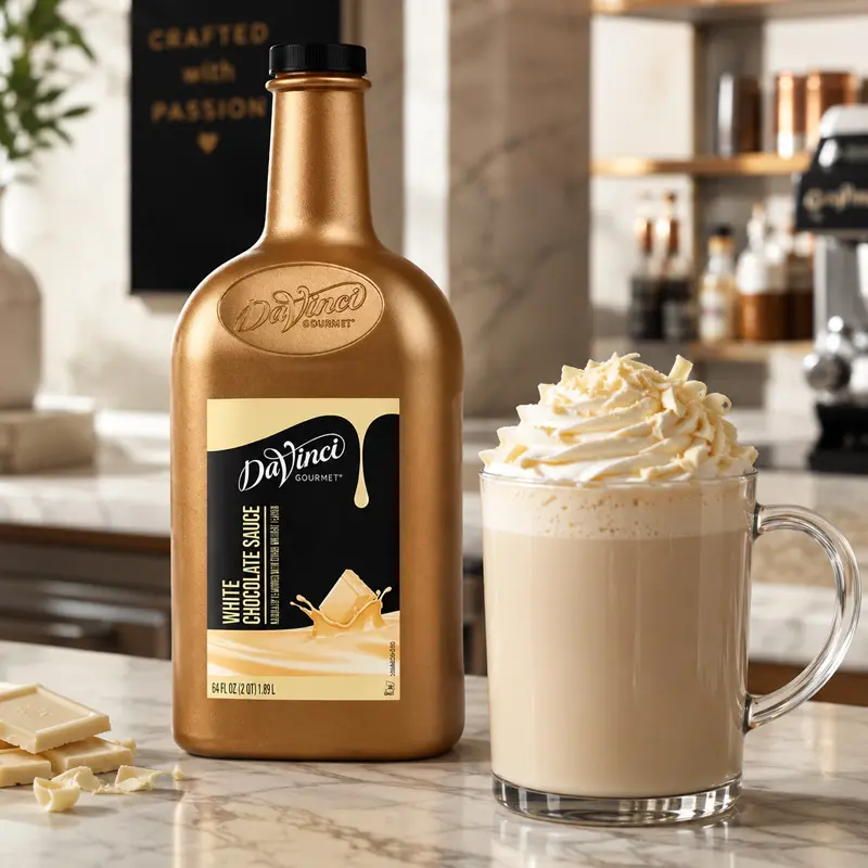 Salsa DaVinci Sabor Chocolate Blanco 1.89 Litros