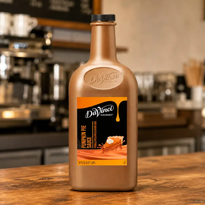 Salsa DaVinci Gourmet Sabor Pumpkin Pie - 1.89 litros 