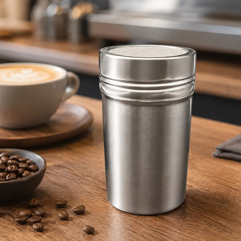 Shaker o Canelero de 10oz en Acero Inoxidable