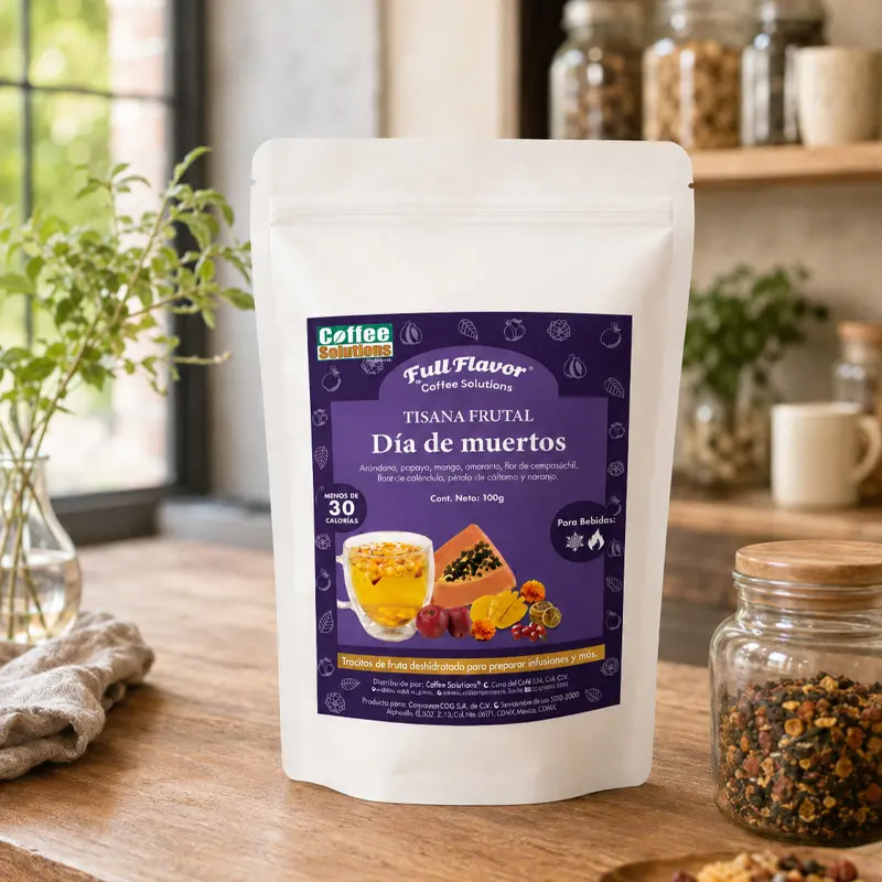 Tisana Frutal Sabor Dia de Muertos 100gr