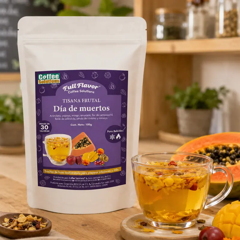 Tisana Frutal Sabor Dia de Muertos 100gr