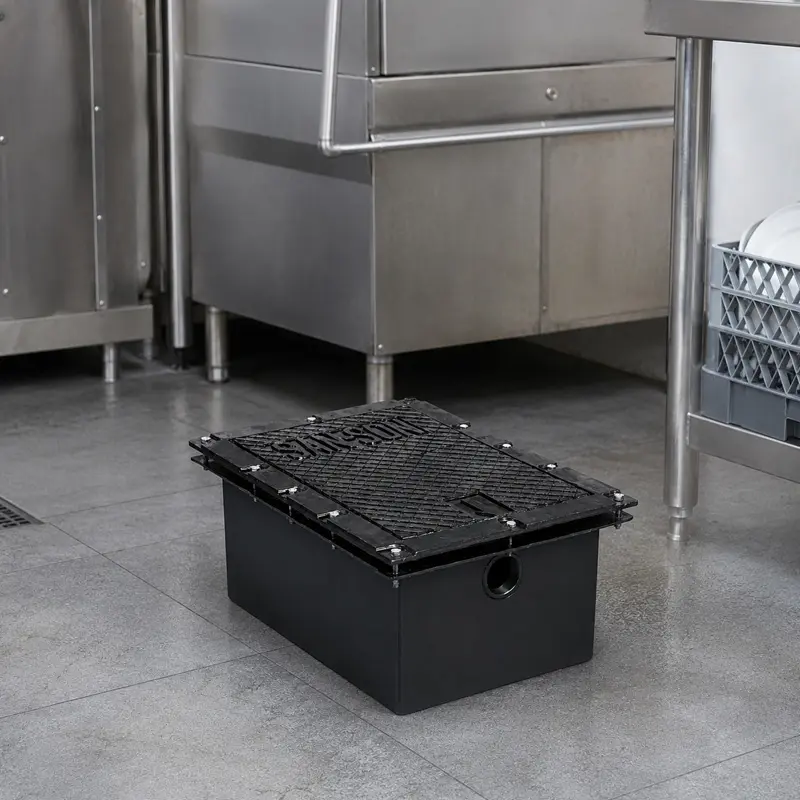 Trampa de Grasa Industrial San-Son TG-50 | Trampa Comercial 50 Lts/min