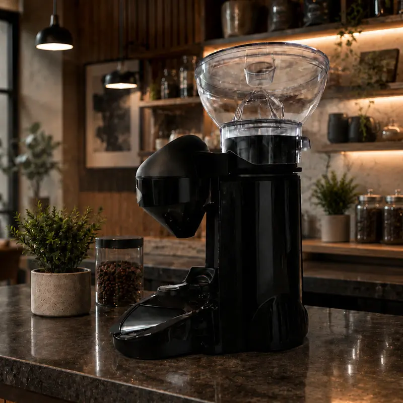 Molino Dosificador de Café Tranquilo Tron Negro | PQH120N