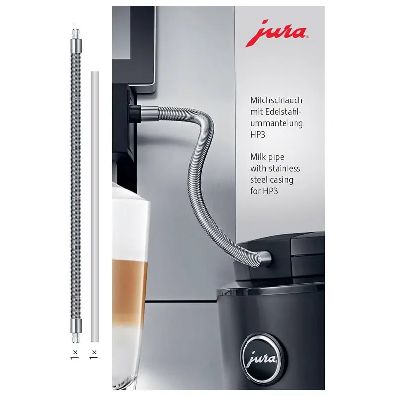 Tubo de Leche Jura HP3 Acero Inoxidable Original