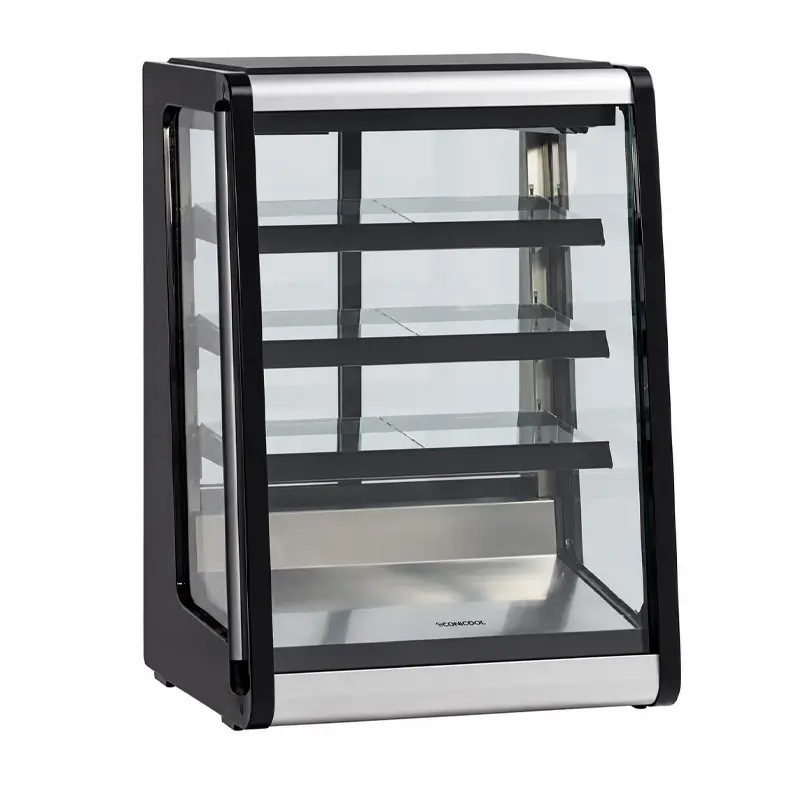 Vitrina Exhibidora Refrigerada sobre Mostrador con Vidrio Modelo: RTW-129L