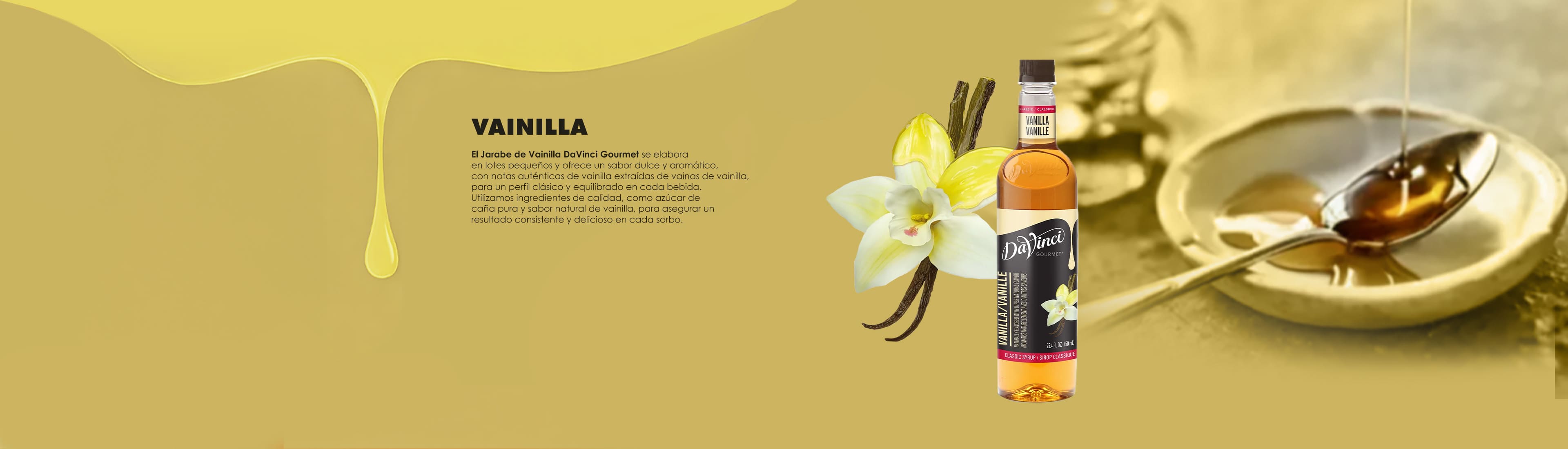 Jarabe Vainilla DaVinci Gourmet 1 Litro