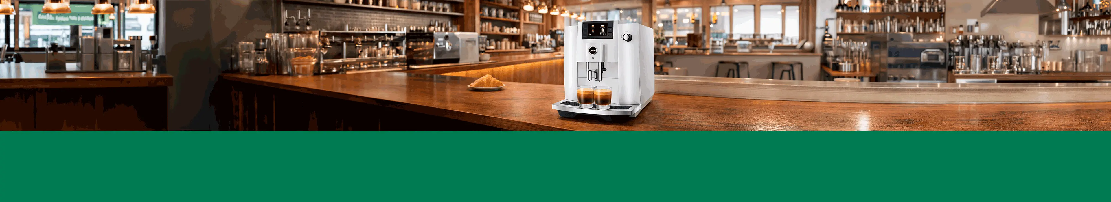 Cafetera Jura E6 White - Superautomática Premium - Hasta 100 Tazas al Día