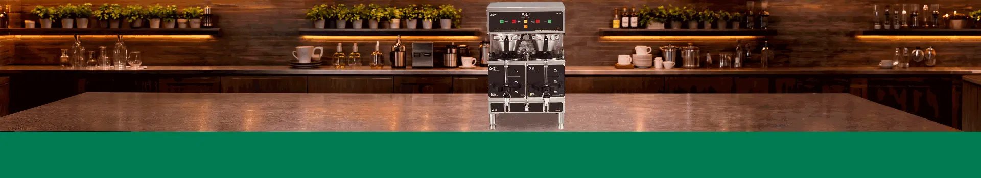 Cafetera Curtis Para Café Tipo Americano Servicio a Satélite, DUAL.