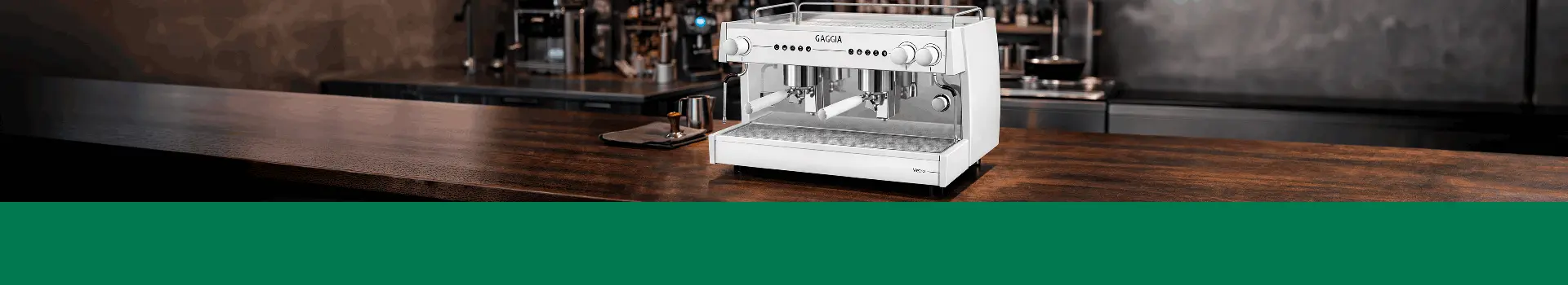 Cafetera Industrial 2 Grupos Vetro Blanca 220V | 240 Tazas por Hora - Cafetera Italiana
