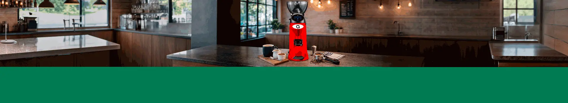 Molino Dosificador de Café Tranquilo Tron Rojo | PQH120R