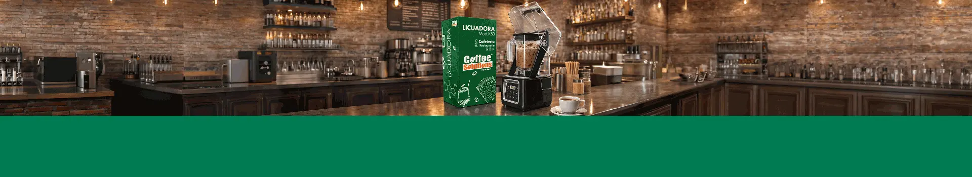 Licuadora Comercial para Cafeteria, Bar y Restaurantes. Mod. K80  -  2 Vasos