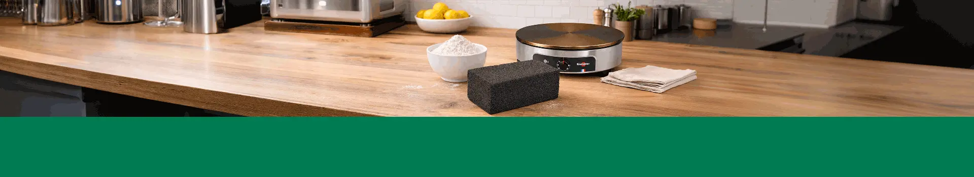 Ladrillo para Limpieza de Crepera o Parrilla.